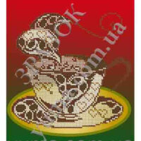 ЮМА 4148 Кофе с ароматом любви, схема под бисер