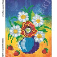 Фея Вышивки КР-480 Полевые цветы, схема под бисер