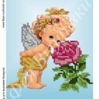 Фея Вышивки КР-7 Ангелочек, схема под бисер