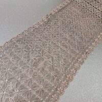 Мереживо стрейч 17,5см 9253-1920V1 K.Kahve коричневе