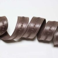 Бретельна гумка 20мм 622ТР коричнева