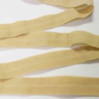 Коса бейка пополамка 20мм №264ТР беж