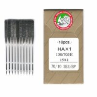 ORGAN (Японія) Голки машинні побутові JERSEY(трикотаж) №70/9, OR, (HAx1, 130 / 705H, 15x1) 5шт