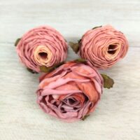 Квітка троянди "Сухоцвіт" 5*5см 310150-11 рожевий