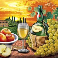 Алмазна вишивка DM-226 Вино SOAVE 50*40см