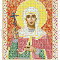 ЮМА 4136 Св. Виктория, схема под бисер