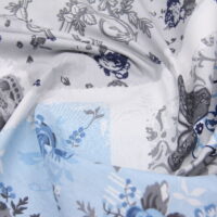 Тканина Ранфорс Неаполь Блакитна,240см