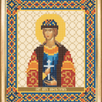 Чарiвна Мить СБИ-089 Св. Благов. Князь Глеб, схема под бисер