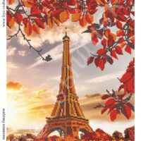 Фея Вышивки В-331 Набережная. Париж, схема под бисер