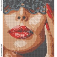 Фея Вышивки ВП-330 Девушка, схема под бисер