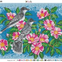 Фея Вышивки ВП-328 Птицы, схема под бисер