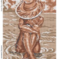 Фея Вышивки ВП-324 Девушка, схема под бисер