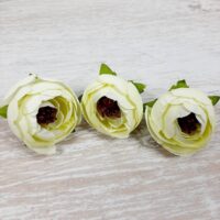 Квітка ранункулюса 4см Молочна ГР3