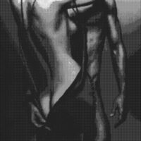 Миледи СЛ-2051 Влюбленные, схема под бисер