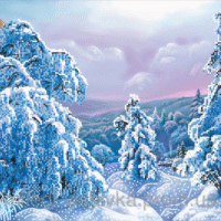 Миледи СЛ-3068 Мороз и солнце, схема под бисер