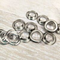 Люверсы, блочка никель 20мм 20шт