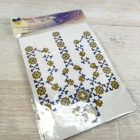 Набір для творчості зі стразами (наклейка) Квітковий тризуб 14*19см 178752