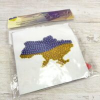 Набір для творчості зі стразами (наклейка) Мапа України 10*10см 177066