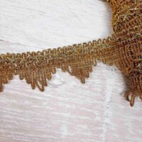 Тесьма парчевая 4,2см №O/1355/G золото №1355