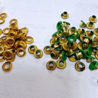 Блочек металлический №4, 2 части, 14 зеленый 50шт 912