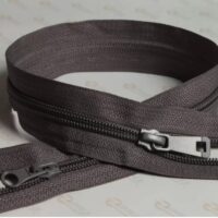 Блискавка спіраль Т7 80см графіт, 2б