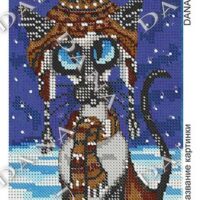 ДАНА-1206 Первый снег, схема под бисер