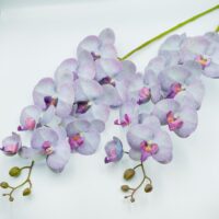 Гілка орхідеї 100см 9гол. НД50 ніжно-фіолетова