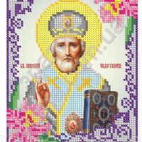 ЮМА 5193 Св. Николай, схема под бисер