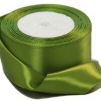Стрічка атласна 50мм 23м №76 трава
