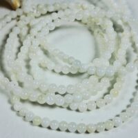 Майорка перламутр 3мм кругла біла 37-38см 34537