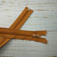 Молния разъемная, витая, Т5, 50см, нейлон, 3826 горчичный