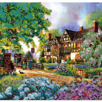 ДАНА-215 Финский дворик, схема под бисер