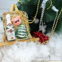 Мыло ручной работы Асти мартини, елочка, свинка мини