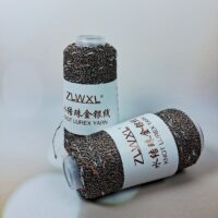 Китай KNOT YARN Шишибрики 50г/500м 80 золота осiнь з люрексом Вузликовий люрекс