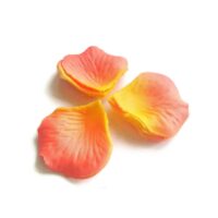 Пелюстки дрібної троянди оранжево-червоні 3*3см ЛР уп.