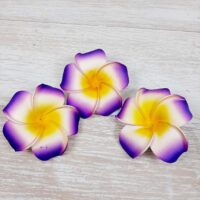 Цветок гаваи, 6,5 см. Фиолетовый ГЦ7