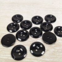 Пуговицы швейные Турция 15мм черный