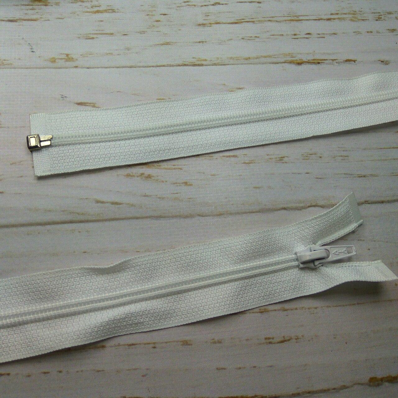 Молния разъемная, витая, Т5, 50см, нейлон, 5200 белый