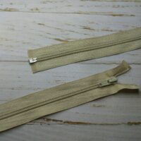 Молния разъемная, витая, Т5, 70см, нейлон, 0543 беж