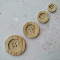 Пуговицы швейные О-13 20мм натуральный беж