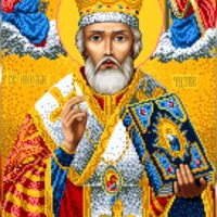 Бісер Арт Схема вишивки бісером (хрестиком) "Миколай Чудотворець" (А604)
