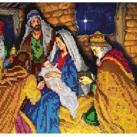 ДАНА-23 Христос родился, схема под бисер