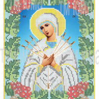 ЮМА 4158 Семистрельная, схема под бисер