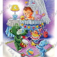 ДАНА-2241 Метрика для мальчика, схема под бисер