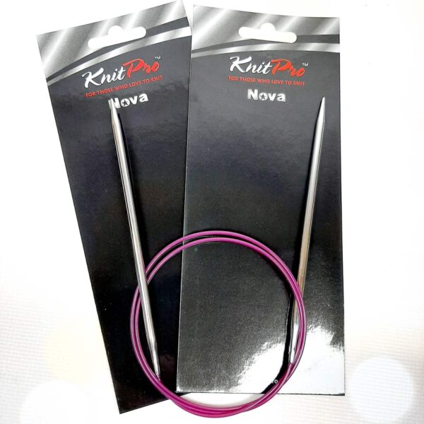 10311 KnitPro Nova Спиці кругові укорочені d2,00мм 60см