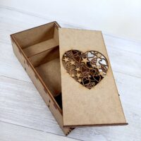ПА-К-005-1 Коробка с выезной крышкой 32*16*8см 3 отделения