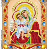 Фея Вышивки БК-17 Б.М. Достойно есть, схема под бисер со стразами