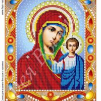 Фея Вышивки БК-1 Б.М. Казанская, схема под бисер со стразами