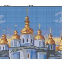 Ридний край И-021 Церковь, схема под бисер