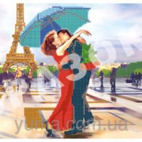 ЮМА 4227 Поцелуй в Париже, схема под бисер